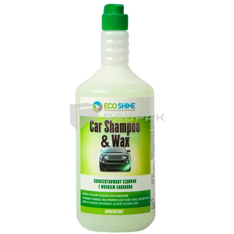 CAR SHAMPOO & WAX 1L SZAMPON Z WOSKIEM