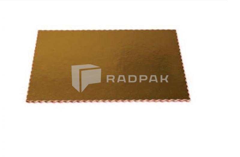 PODKŁAD ZŁOTY POD TORT 36x46CM A1