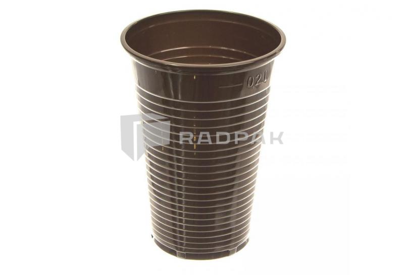 KUBKI PP BRĄZOWE 200ml A100