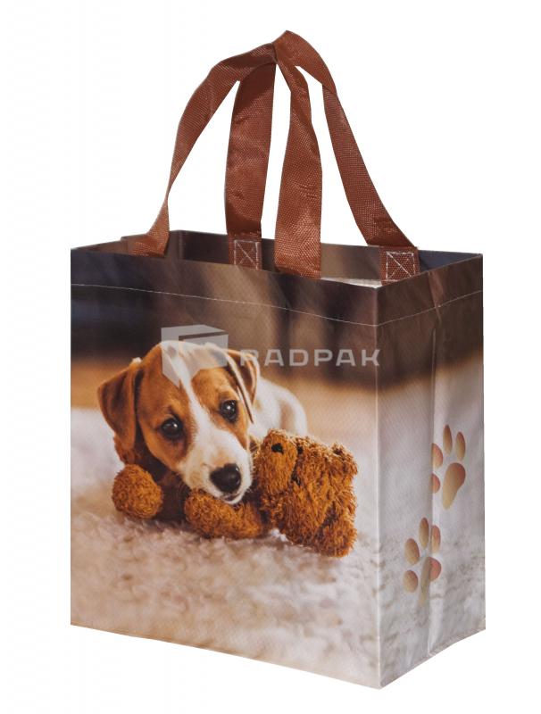 TORBA NA ZAKUPY MINI PIESEK 260X150X270mm