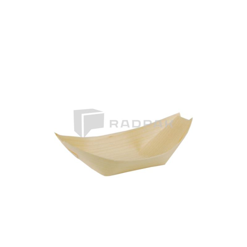 FINGERFOOD 84416 MISECZKI Z DREWNA 16,5X 8,5 ŁÓDKA A50