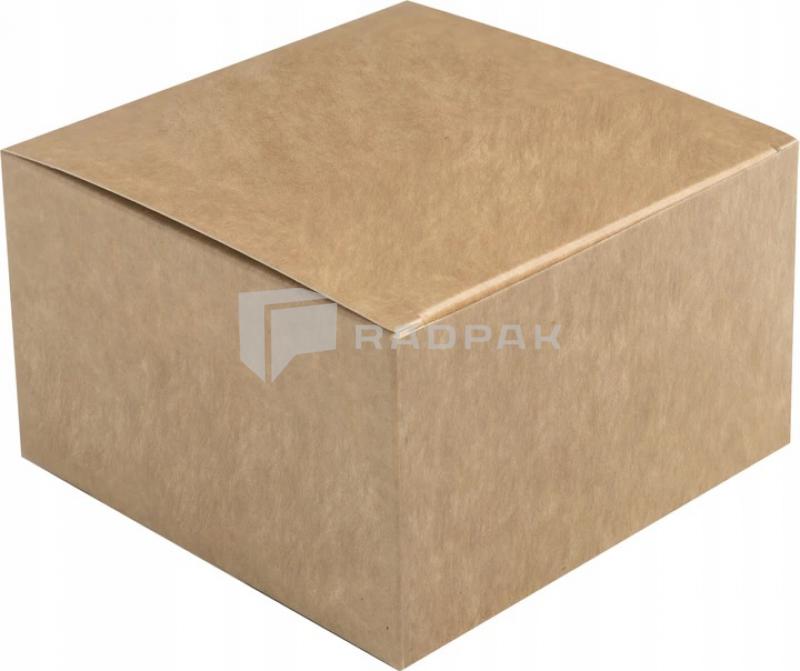 PUDEŁKO BURGER 140X140X95MM BEZ DRUKU A100