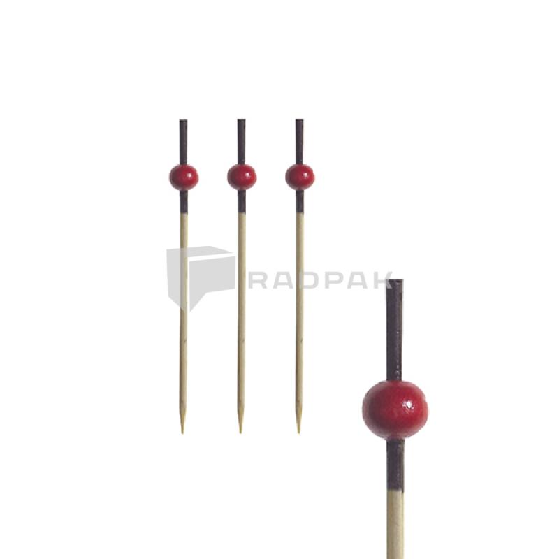 FINGERFOOD 81006 PATYCZKI 7CM RED PEARL A250