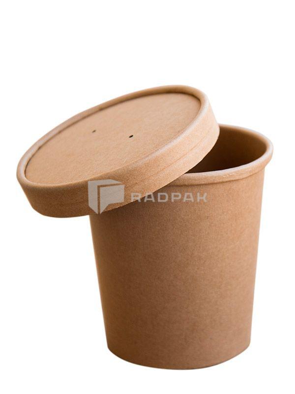 POJEMNIK PAPIEROWY KRAFT DO ZUP 350ML A25