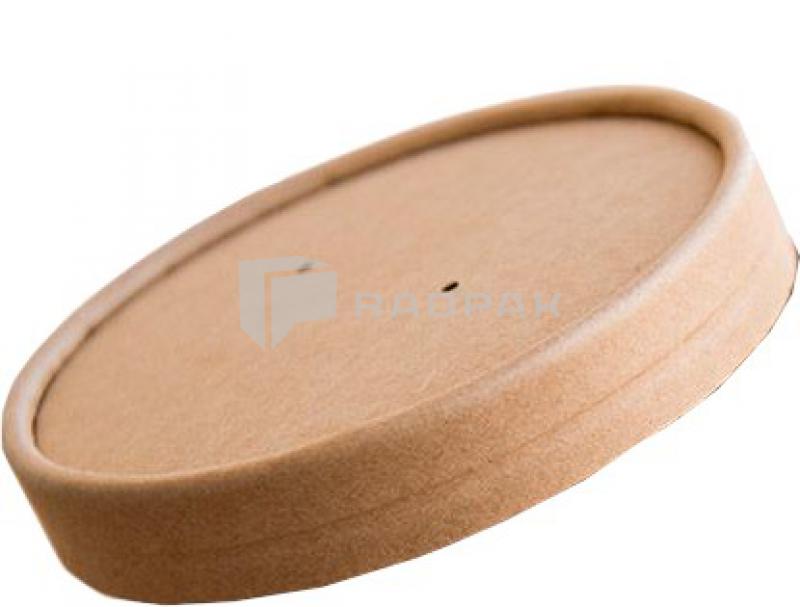 WIECZKO PAPIEROWE KRAFT 90MM DO POJ. KRAFT 350ML A25