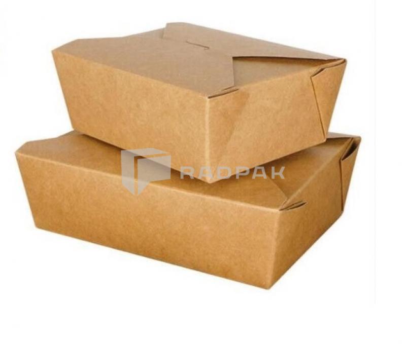 BIO108LUN BIO PAPIEROWY LUNCHBOX 140x100x50mm 750ML A50
