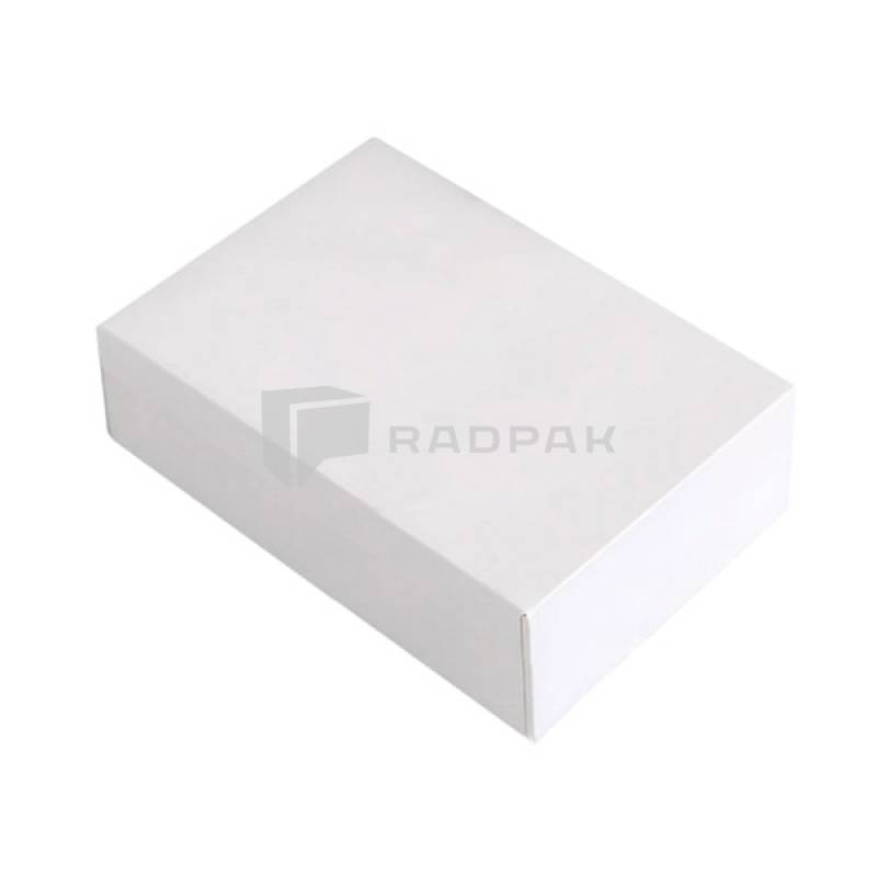 PUDEŁKA CUKIERNICZE KLEJONE BIAŁE 25X15X8CM A50