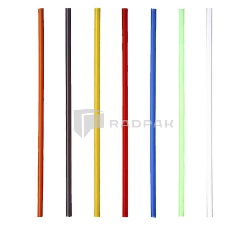 SŁOMKI PLASTIKOWE SHAKE 7MM/22CM KOLOR MIX  45898 WU A500