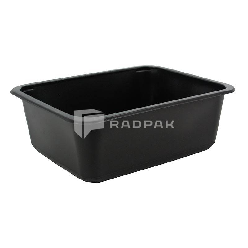 W1/623RD POJEMNIK OBIADOWY POD ZGRZEW CZARNY K227/178/80/ 2300ML A320