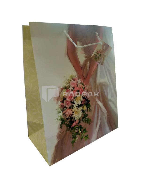 TOREBKA OZDOBNA  L WEDDING 264X136X327MM