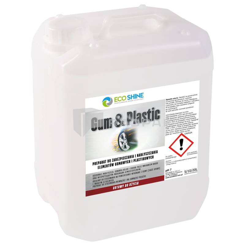 GUM & PLASTIC 10L PREPARAT DO NABŁYSZCZANIA
