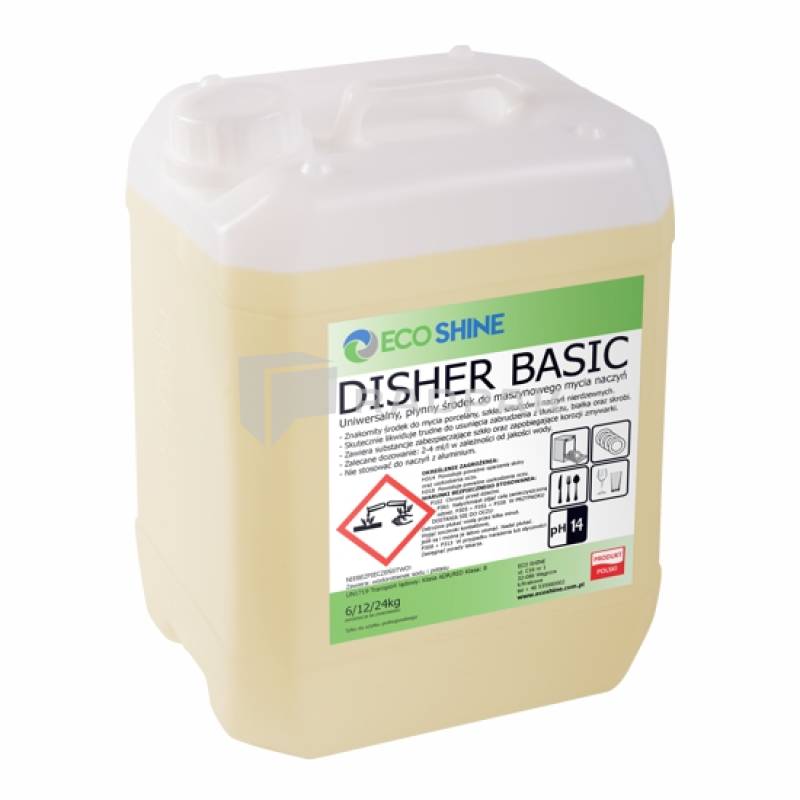 DISHER BASIC 6KG  PREPARAT DO MASZYNOWEGO MYCIA NACZYŃ