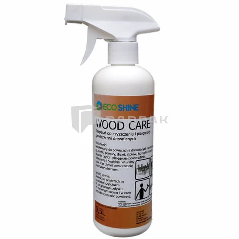WOOD CARE 0,5L PREPARAT DO PIELĘGNACJI MEBLI I POWIERZCHNI DREWNIANYCH