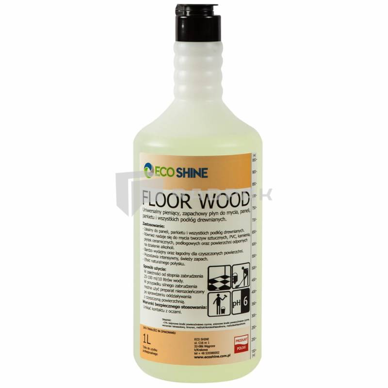 FLOOR WOOD 1L PŁYN DO MYCIA PANELI,PARKIETU ORAZ PODŁÓG DREWNIANYCH