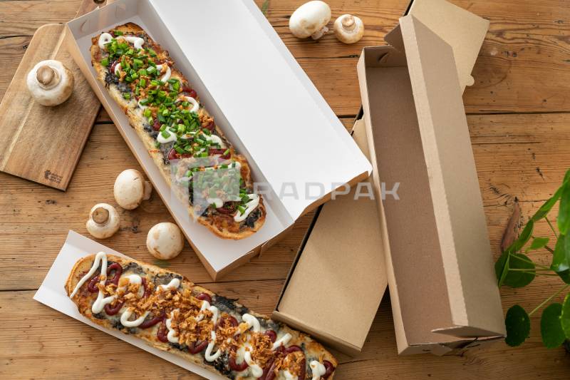 PUDEŁKO NA 2 ZAPIEKANKI NA WYNOS 37X17X5 A100