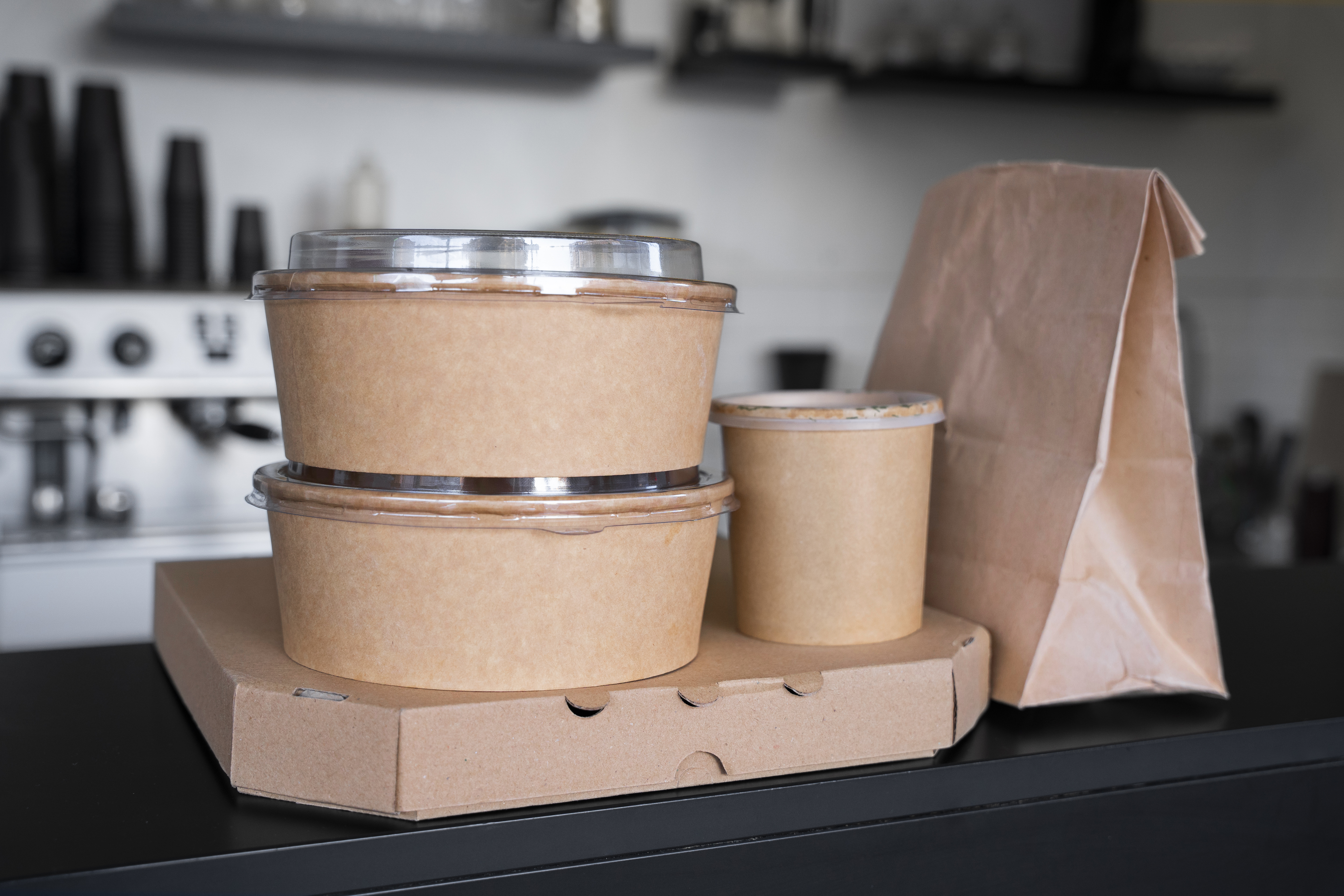 front-view-packed-food-prepared-takeaway