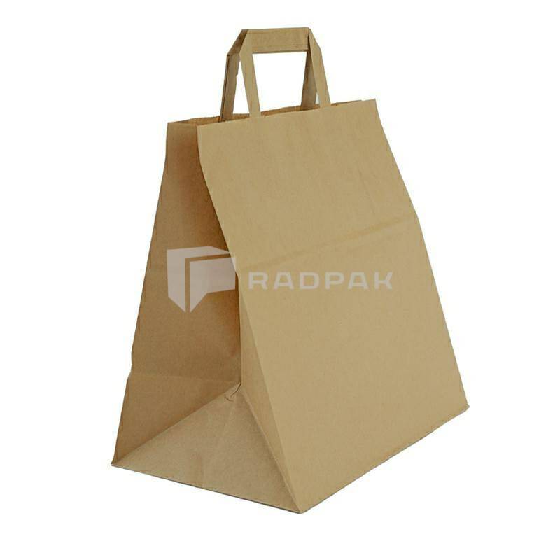 TORBA SZARA Z UCHEM PŁASKIM 260X160X260 TKU-10 A250