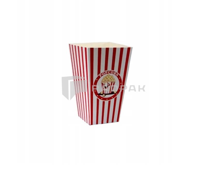 PUDEŁKO NA POPCORN ŚREDNIE 1950ML 85X85X207MM A25
