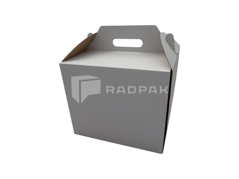 KOSZYCZEK WYSOKI NA TORT 32X32X25CM A10