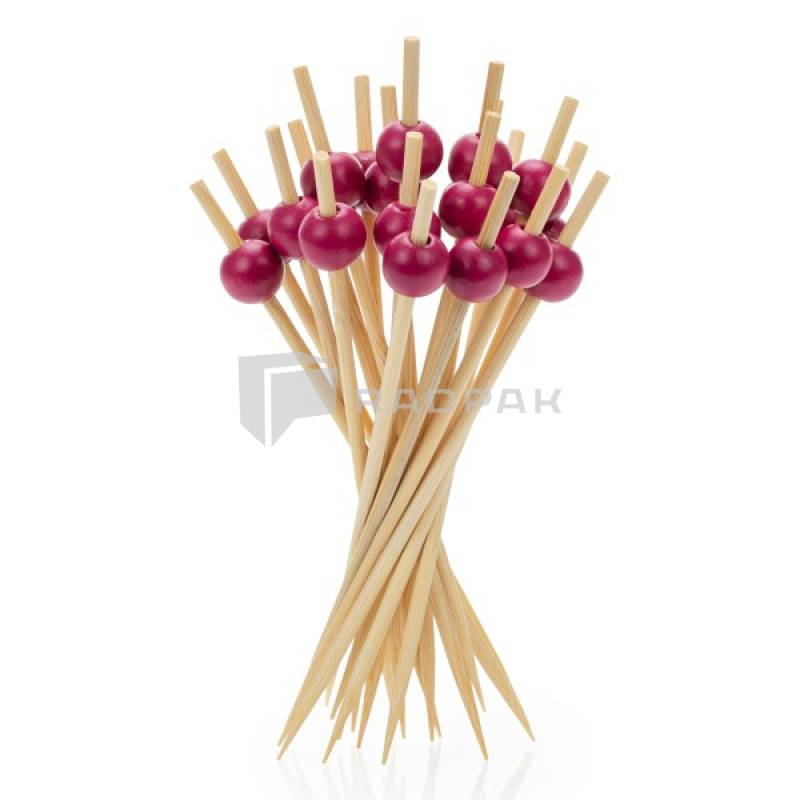 PATYCZKI BAMBUSOWE DO PRZEKĄSEK KULKA-BORDOWA 28-03 A100