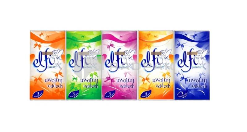 CHUSTECZKI HIGIENICZNE ELFI FANTASY 3W 10X10szt 
