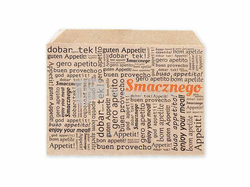 TOREBKA FRYTKA DUŻA BRĄZ SMACZNEGO  140x100mm 22180 200szt (1)