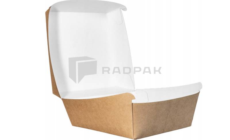 PUDEŁKO HAMBURGER DUŻY 115x115x70mm 200szt (1)