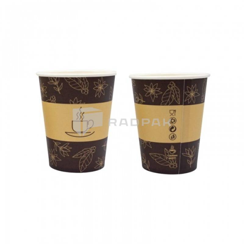 KUBEK PAPIEROWY Z NADRUKIEM 0%PLASTIC WD 250ML 80mm 50szt (1)