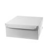 PUDEŁKO BIAŁE NA TORTY 32x32x13cm A10