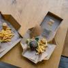 PUDEŁKO BURGER XL ROZKŁADANE 13X13X10 A100