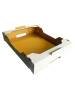 KARTON TRANSPORTOWY NA CIASTKA 30X40X8cm Z RANTEM A50