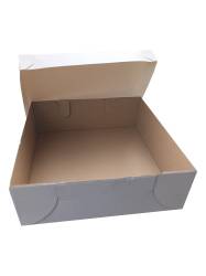 PUDEŁKO NA TORT DWUCZĘŚCIOWE 250X250X110MM A25