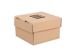 PUDEŁKO BURGER XL ROZKŁADANE 13X13X10 A100