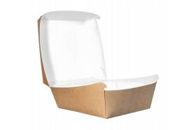 Obrazek dla: PUDEŁKO HAMBURGER GIGANT 150x150x80mm 100szt